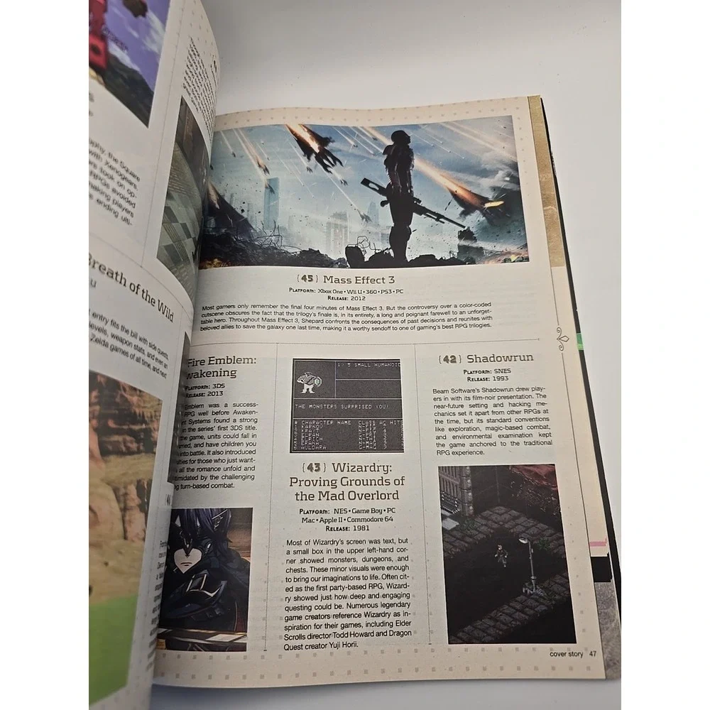 Game Informer #290 The Top 100 RPGs Of All Time Issue: Video Games, Role Playing